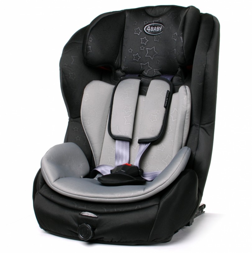 Scaun-auto-4Baby-Star-Fix-Negru